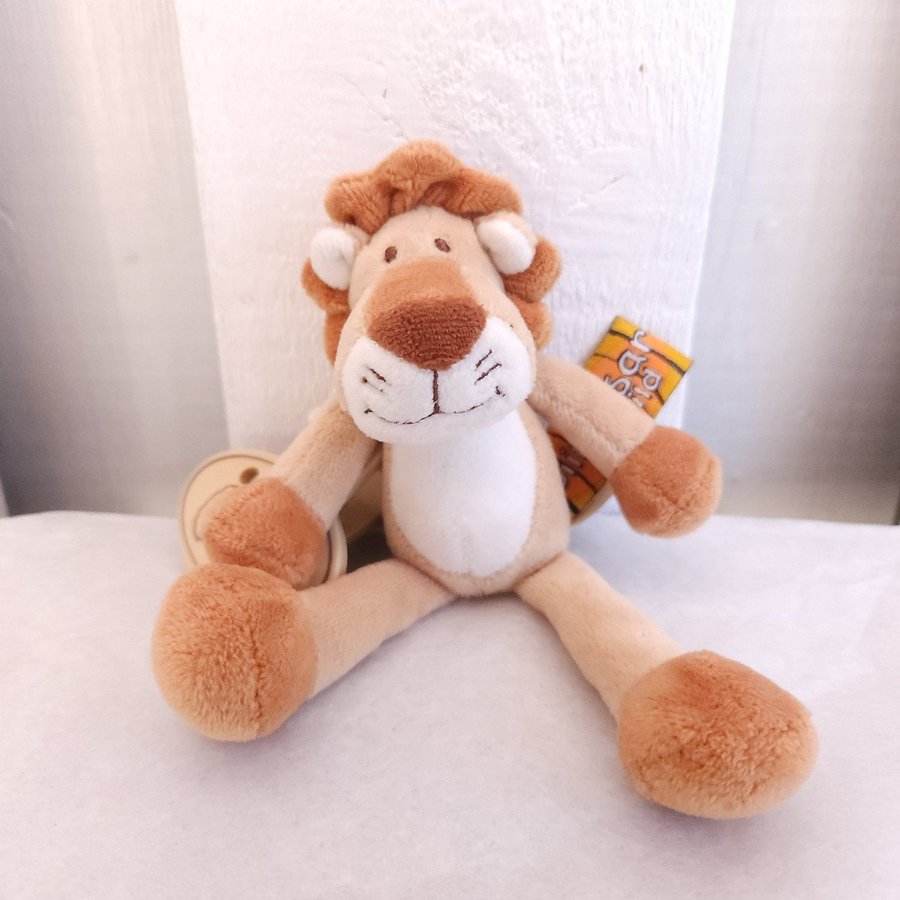 Teddykompaniet Diinglisar Wild Lion Baby Stroller Clip Toy