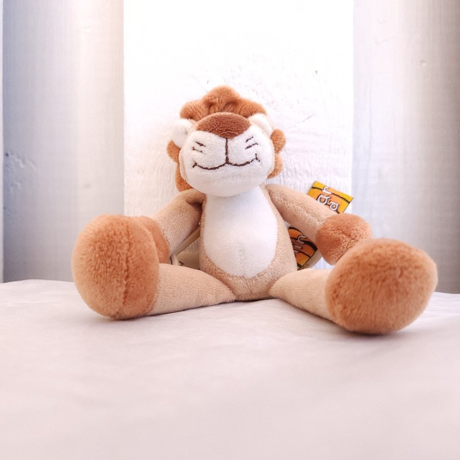 Teddykompaniet Diinglisar Wild Lion Baby Stroller Clip Toy