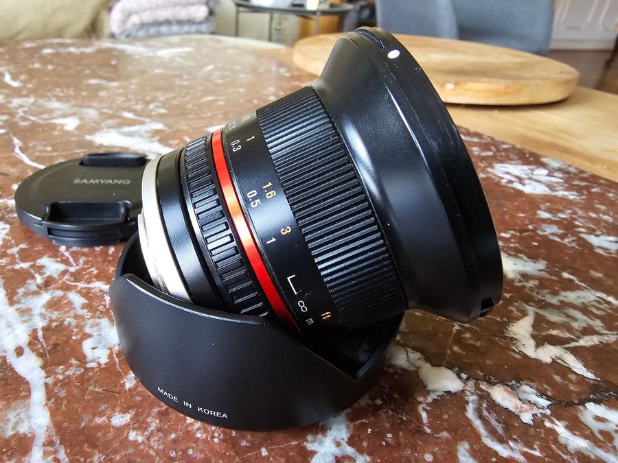 Vidvinkelobjektiv Samyang 12mm f/2.0 NCS CS Sony E-mount (oanvänt)