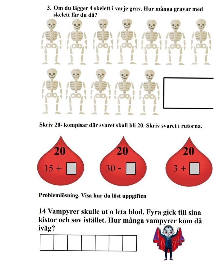 Pedagogiskt pyssel för barn 7-9 år DIGITALT