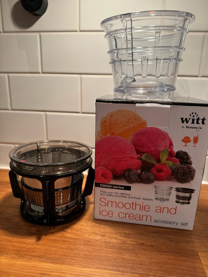 Witt by Kuvings Smoothie  Ice Cream Accessory Set