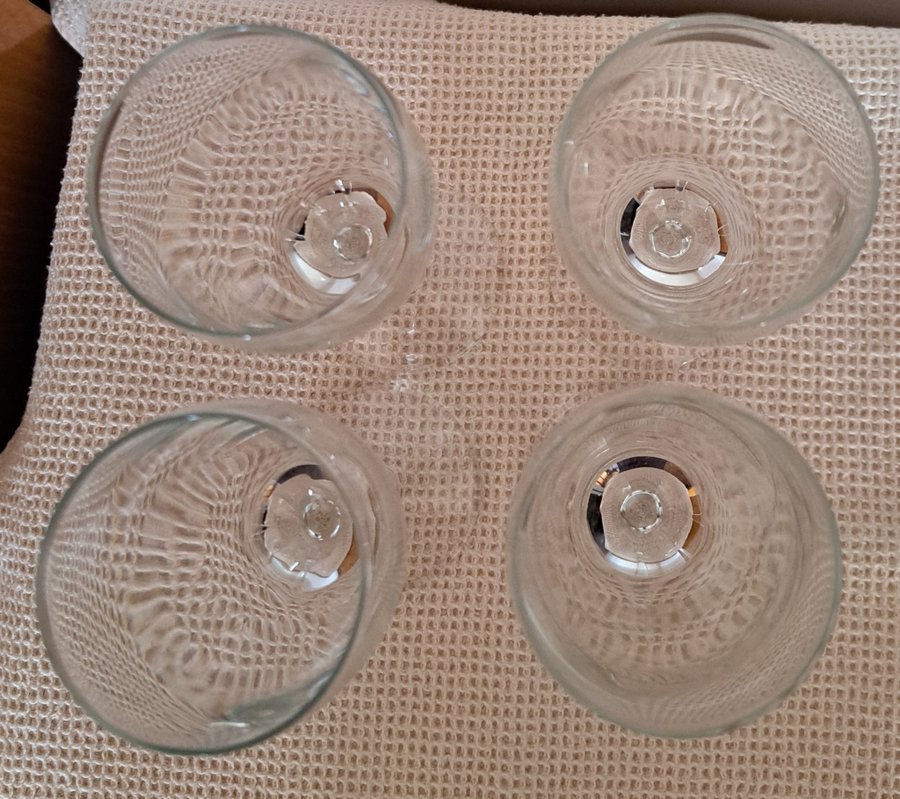 4 champagneglas