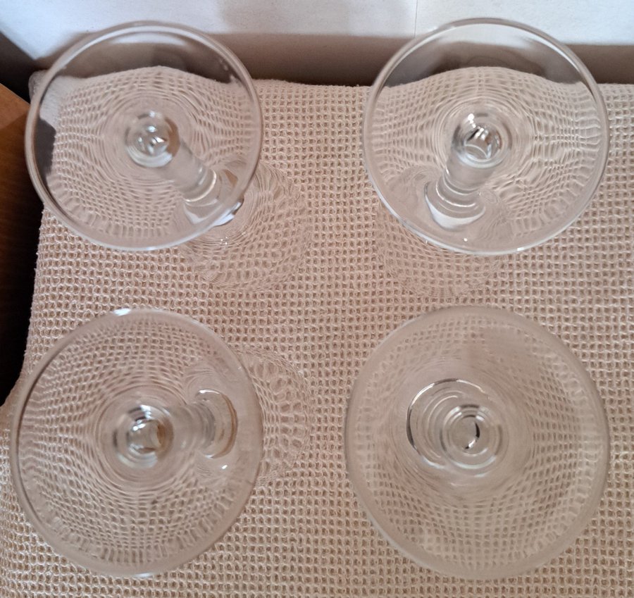 4 champagneglas