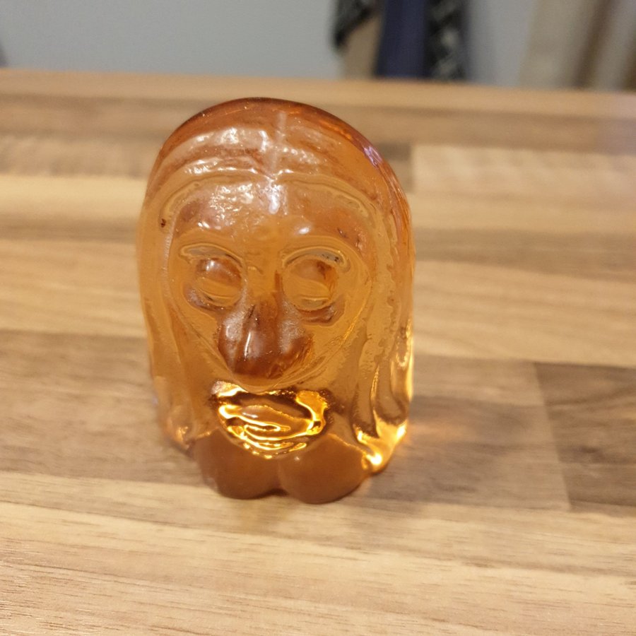 Glasfigur Bergdala troll