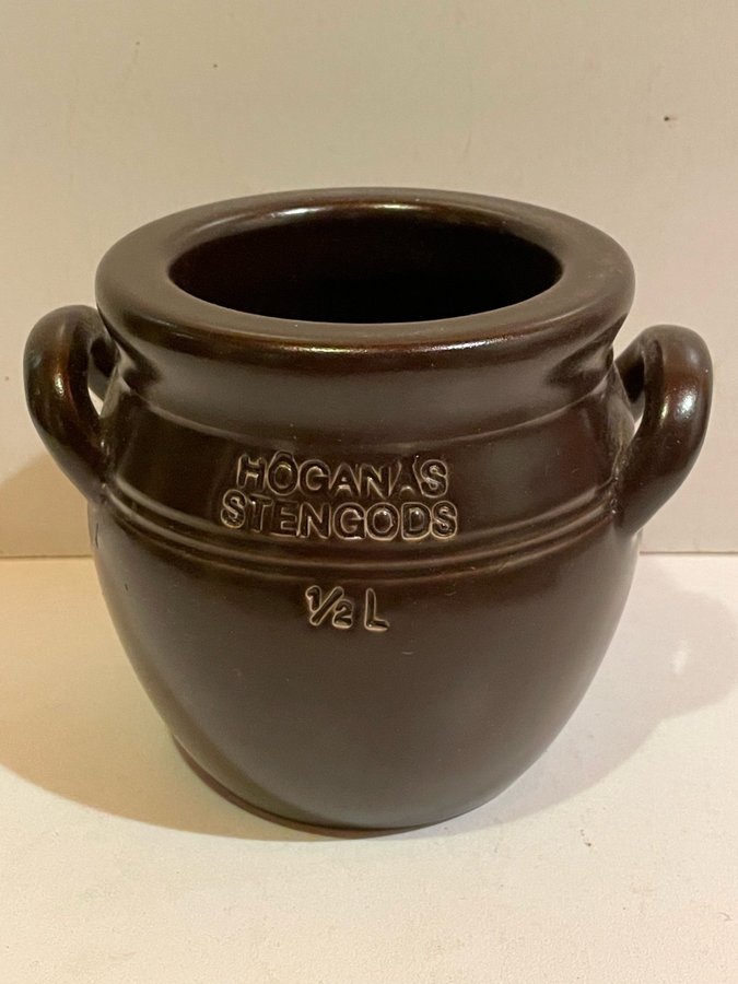 Högans Stengods Kruka 1/2L