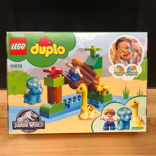 LEGO Duplo /Jurassic World 10879 "Barnzoo - snälla jättar" - från 2018 oöppnad!