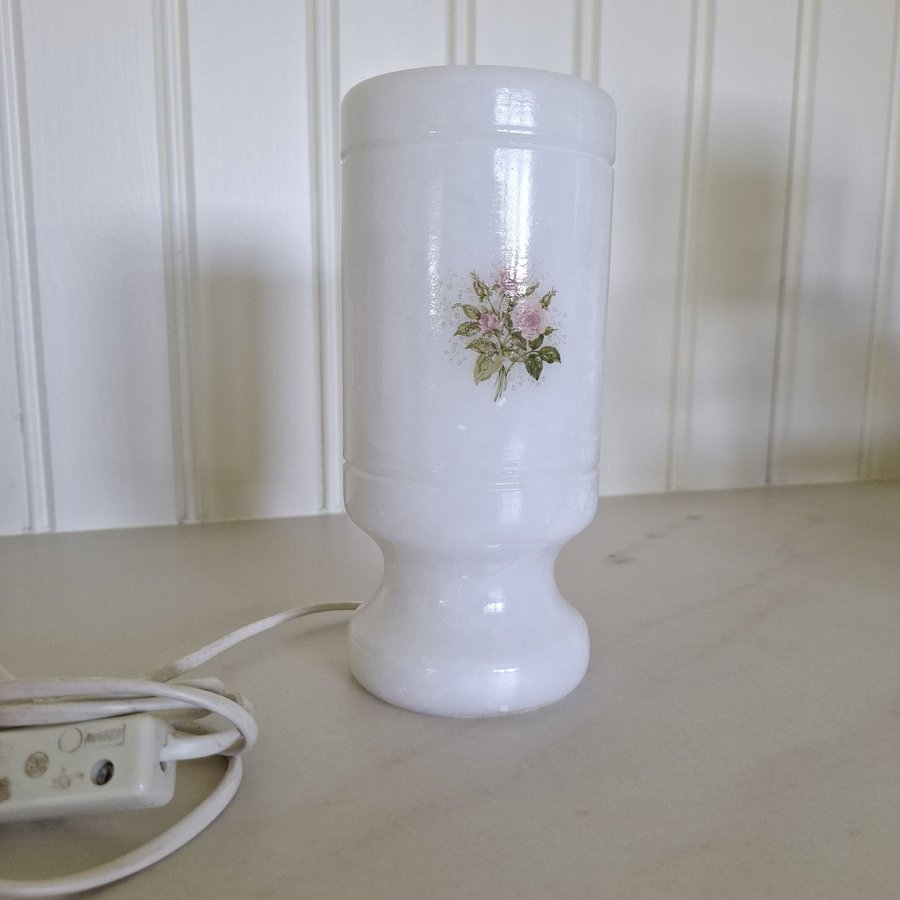 Vintage lampa i alabaster Retro  Vintage