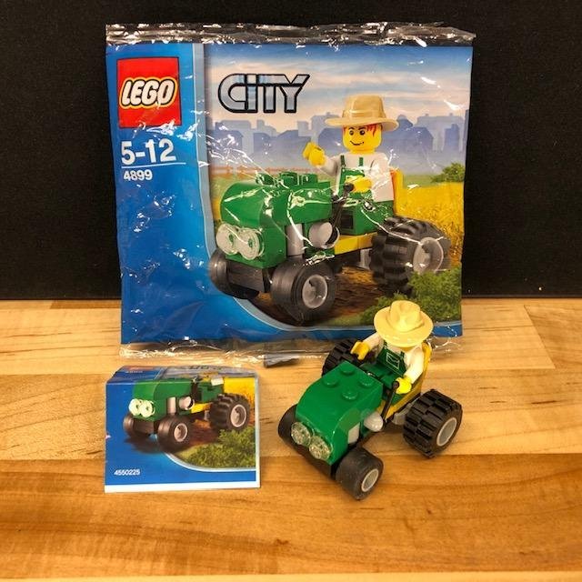 LEGO City 4899 "Tractor polybag" - specialpåse från 2009 - begagnad i nyskick!