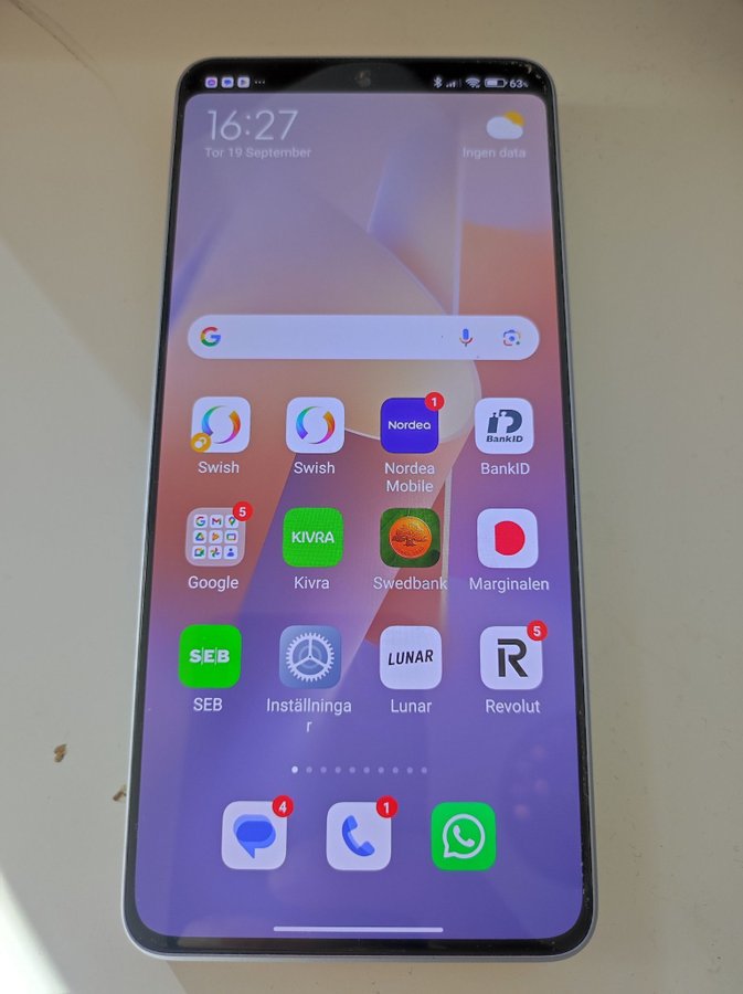 Xioami Redmi Note 13 Pro 5G Helt Nyskick 256GB