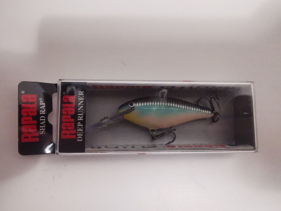 Rapala - Shad Rap - abborre - wobbler - spinnfiske