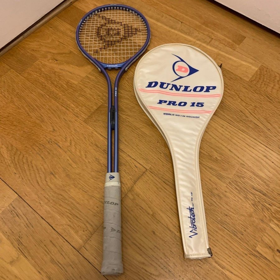 Dunlop Vibrotech Pro 15 Squashracket Midsize