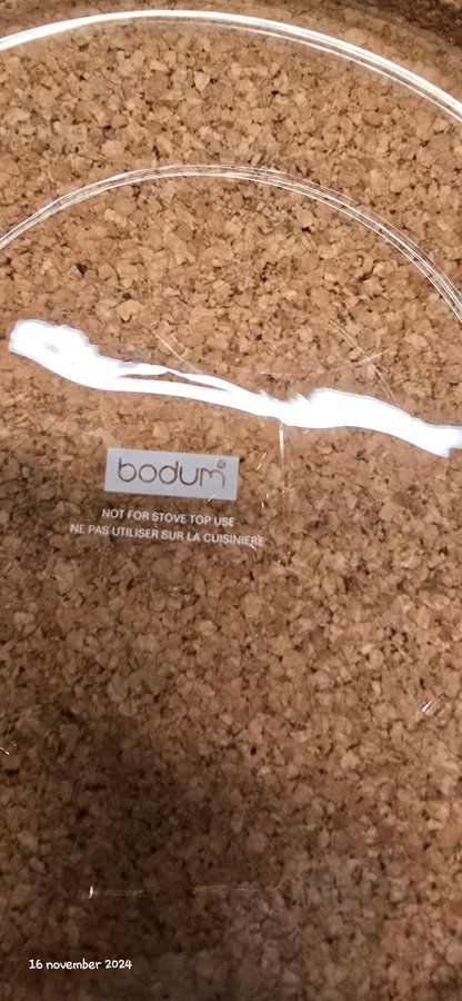 Bodum glasskål