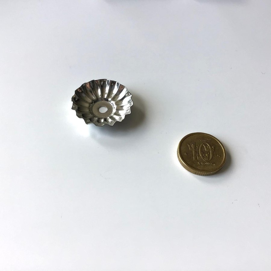 Bakform eller lampskärm i metall till Dockskåp Miniatyrer delar