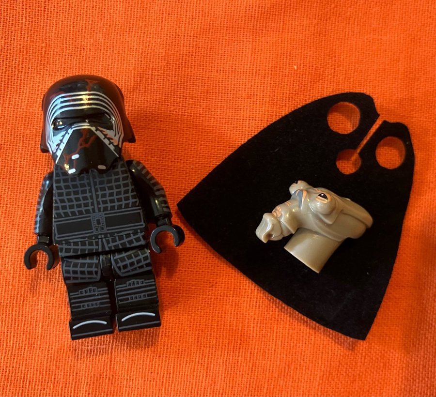 Lego SW Star Wars Huvud till Geonosian samt Kylo Ren