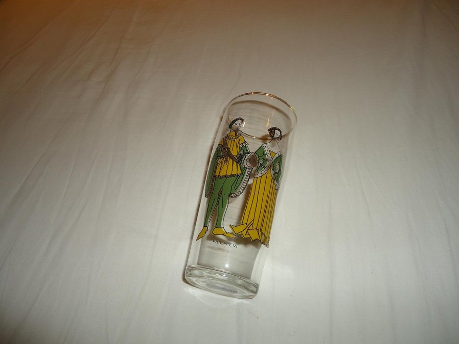 Philippe VI ÖL glas 145 x 6 cm vintage beer glass