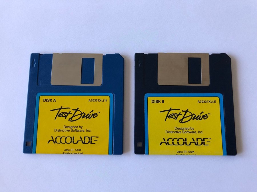 Atari ST - Test Drive Original (only disks)