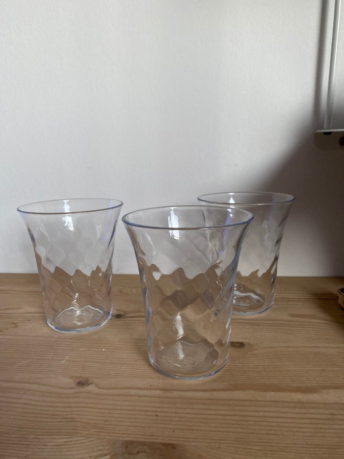 3 st Gunnar Cyren Orrefors selterglas vattenglas