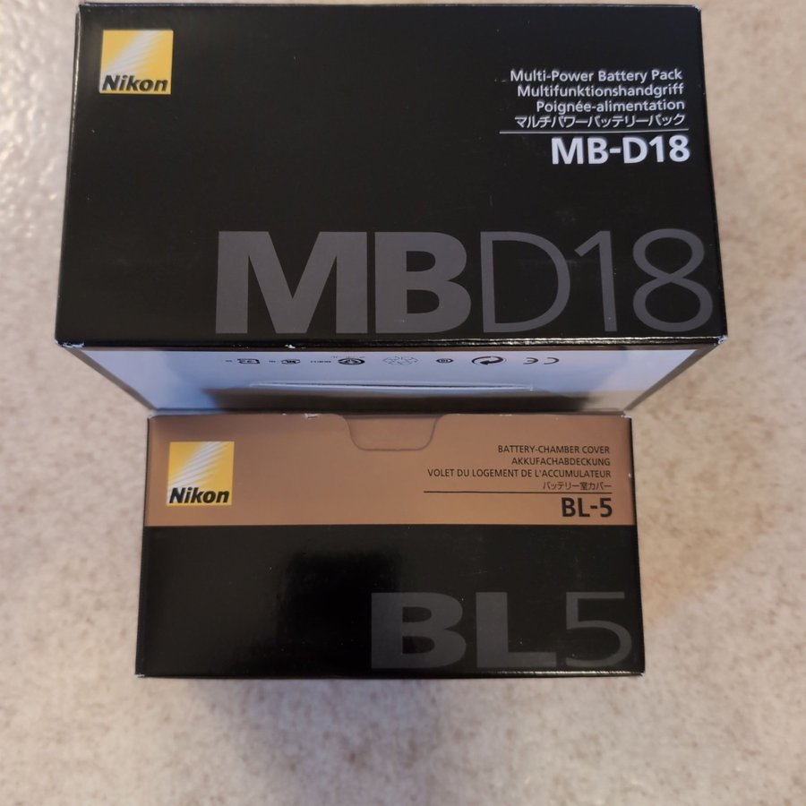 MB-D18 batteri grepp med BL-5