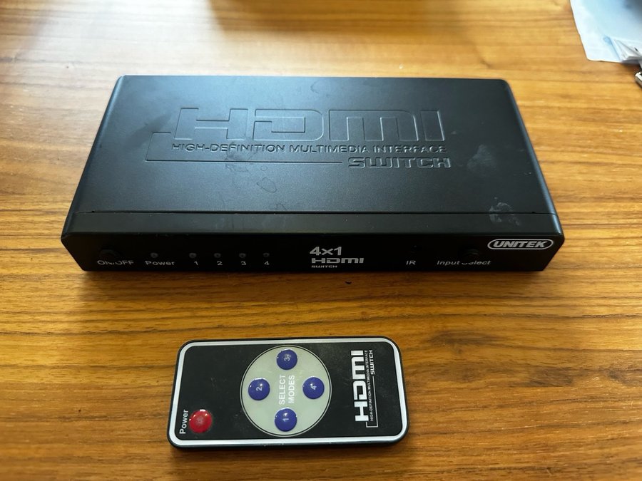 HDMI-switch 4x1