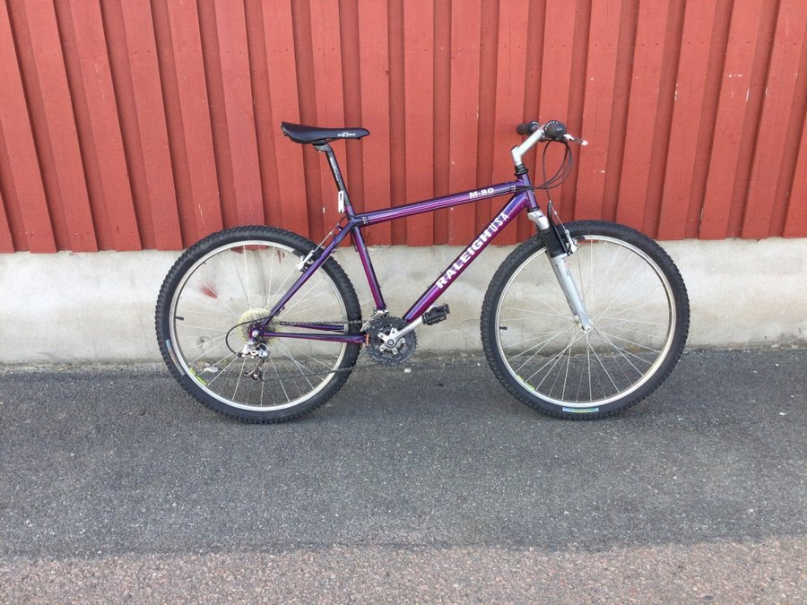 Raleigh MTB hårding Vintage Rare i mkt fint skick från nedlagd butik dödsbo FYND