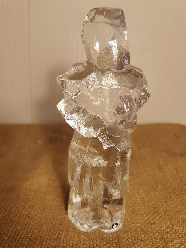 Glasfigur Pukeberg Glasbruk Design Uno Westerberg