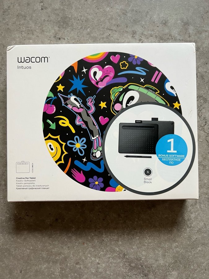 Wacom Intuos S Small Black (Oöppnad)