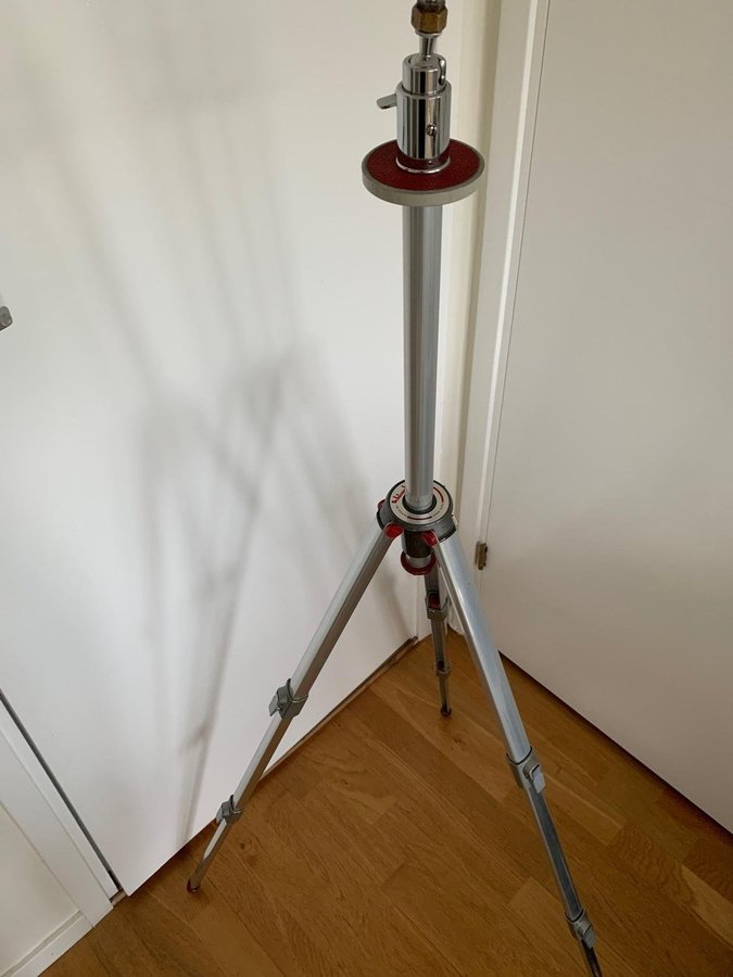 Vintage Schiansky Stativ Modell 149 A Aluminum/Krom Tripod Made in Germany