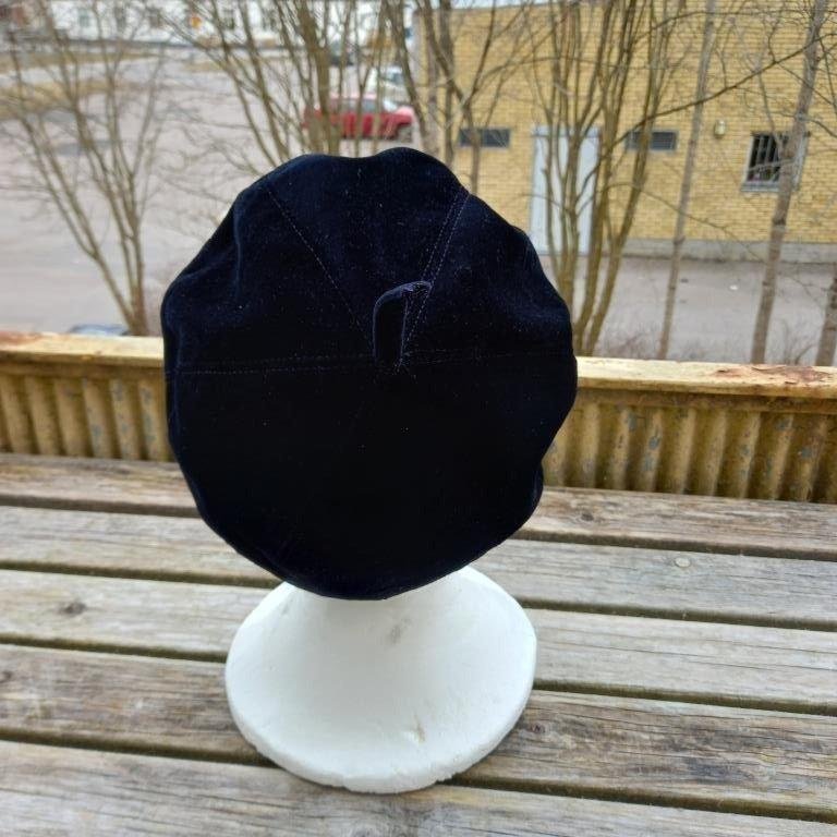 Vintage Hatt Nytt Göteborg Made in Germany svart basker