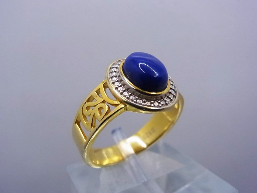 GULDSMEDARBETE LAPIS LAZULI RING