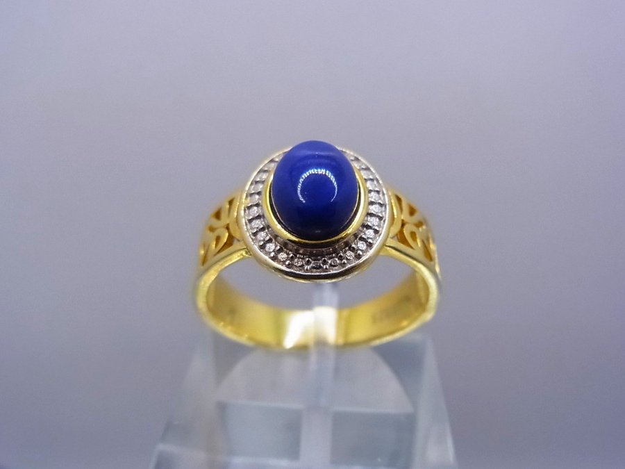 GULDSMEDARBETE LAPIS LAZULI RING