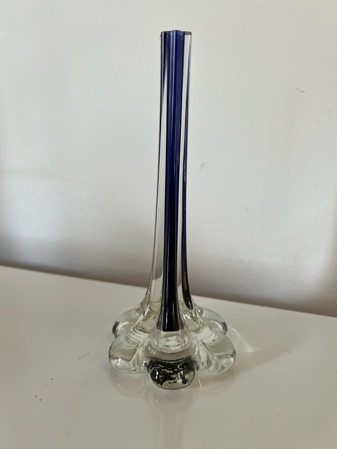 Vintage glasvas elephantfoot