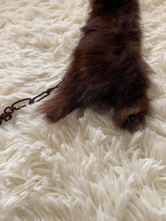 Vintage Mink boa minkhalsduk minkpäls fur