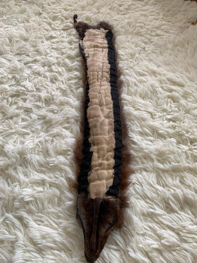 Vintage Mink boa minkhalsduk minkpäls fur