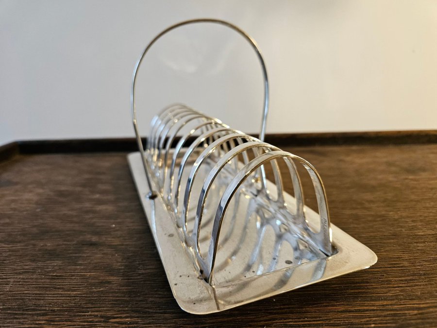 Toastrack Vintage kråm aluminium Design retro