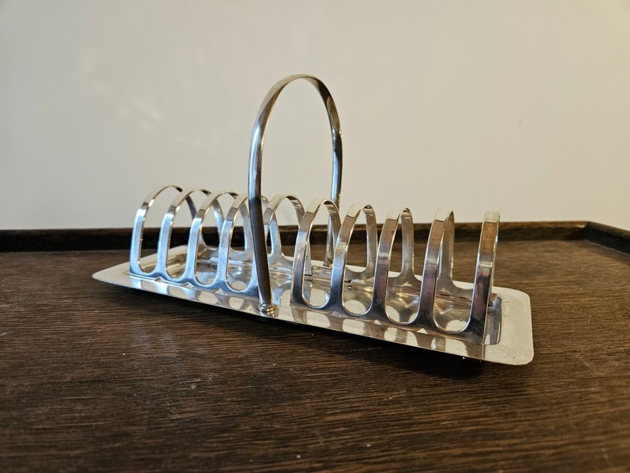 Toastrack Vintage kråm aluminium Design retro