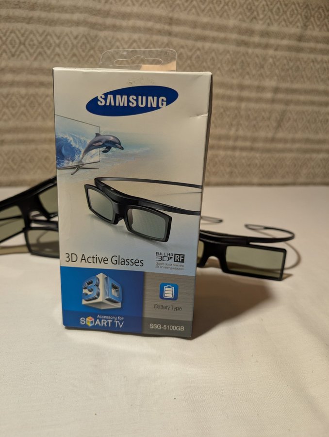 3 st Samsung 3D-glasögon SSG-5100GB