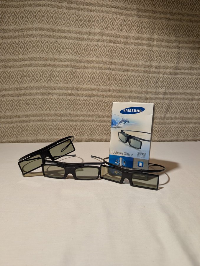 3 st Samsung 3D-glasögon SSG-5100GB