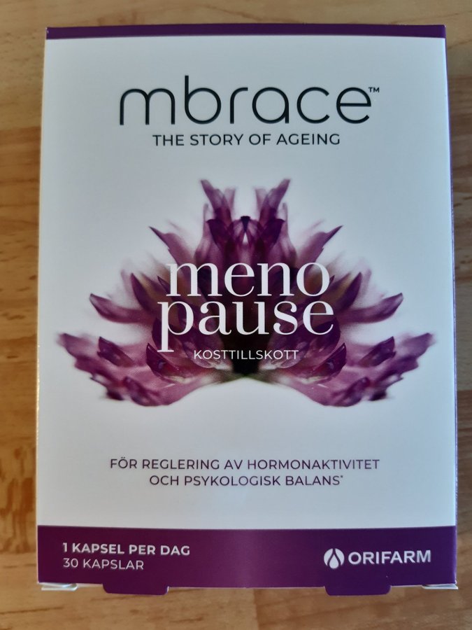 Mbrace Menopause vitaminer mineraler mulitvitamin kosttillskott 30 kapslar