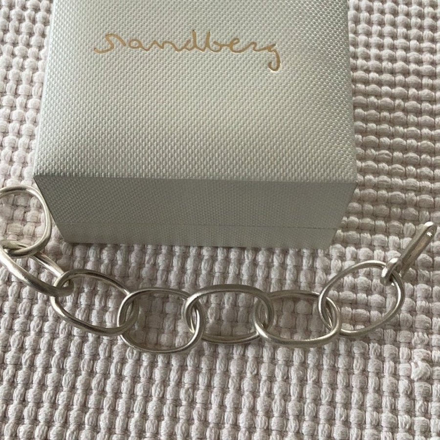 Sandberg, Silver armband Sinne , 55 g