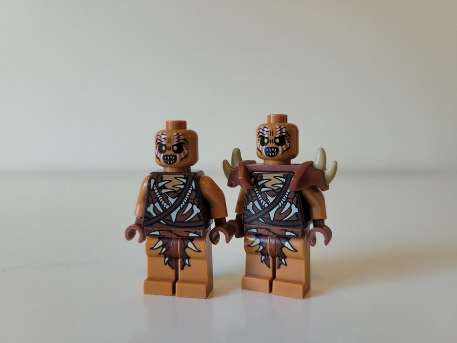 Lego - Lord of the Rings - Gundabad Orc x 2 - lor088 + lor089 - Minifigur