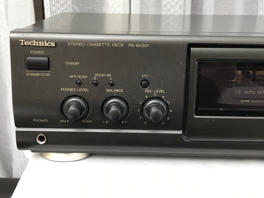 Technics Autorevers stereo cassette deck RS-BX501 Autoreverse