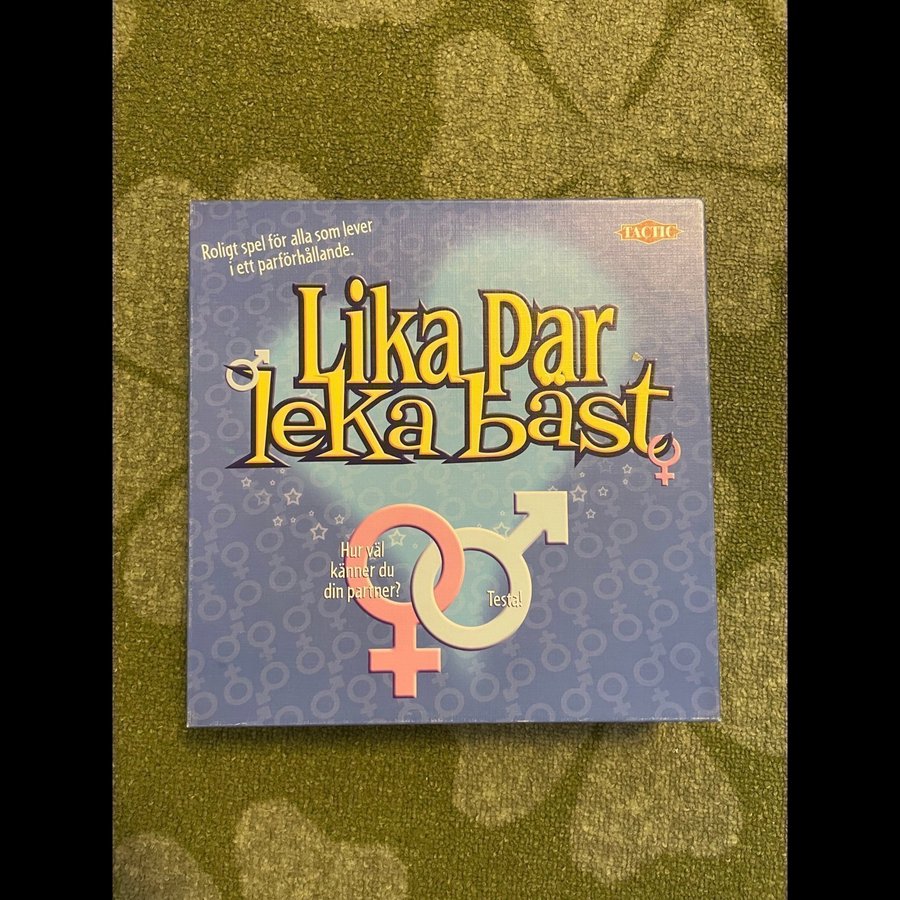 Lika par leka bäst sällskapsspel