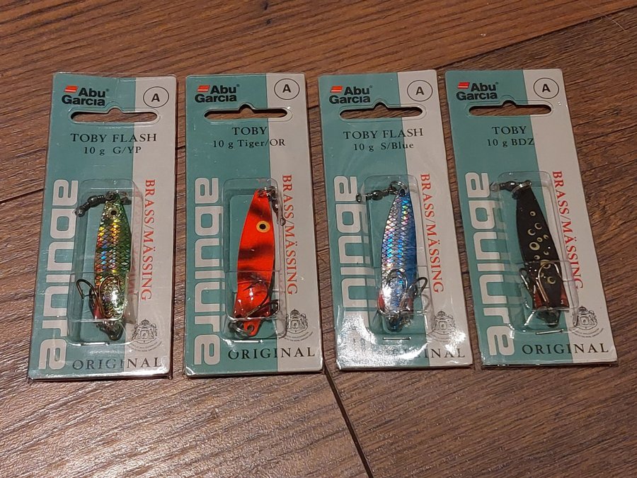 Abu Garcia Toby 10g x4