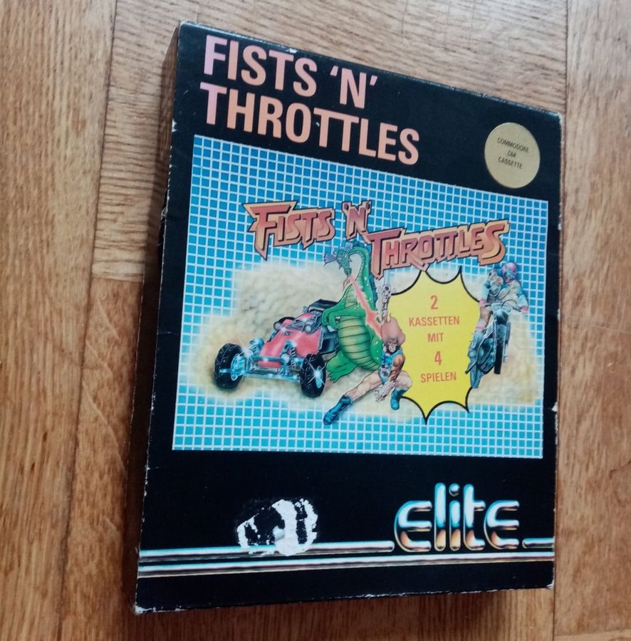 Fists 'N' Throttles (Elite Systems) - Commodore 64 / C64 Spel