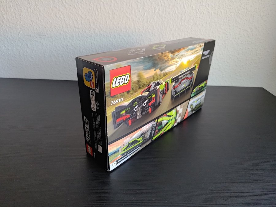 LEGO 76910 Aston Martin Valkyrie AMR Pro och Vantage GT3 *OÖPPNAD*