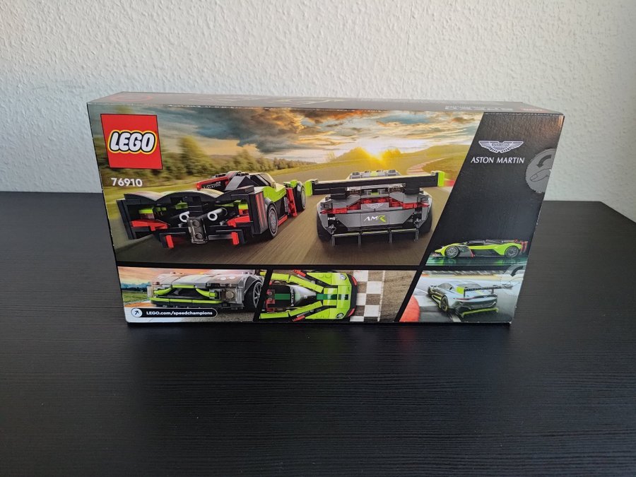 LEGO 76910 Aston Martin Valkyrie AMR Pro och Vantage GT3 *OÖPPNAD*