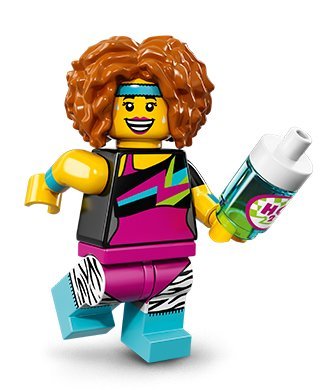 LEGO - Dansinstruktör - Minifigur från serie 17