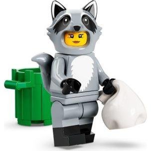 LEGO - Minifigur från serie 22 - Nr 10 Raccoon Costume Fan