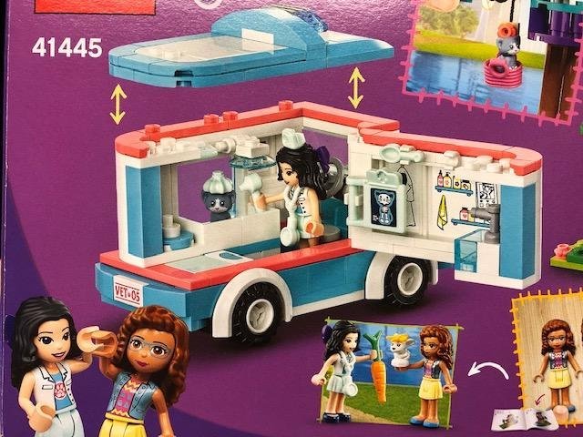 LEGO Friends 41445 "Veterinärambulans" - från 2021 oöppnad / förseglad!