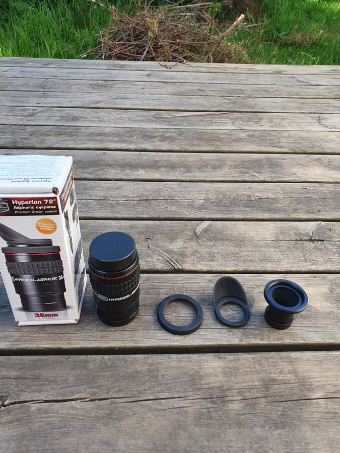 Okular Eyepiece Baader Hyperion 36mm 72grader vidvinkel.